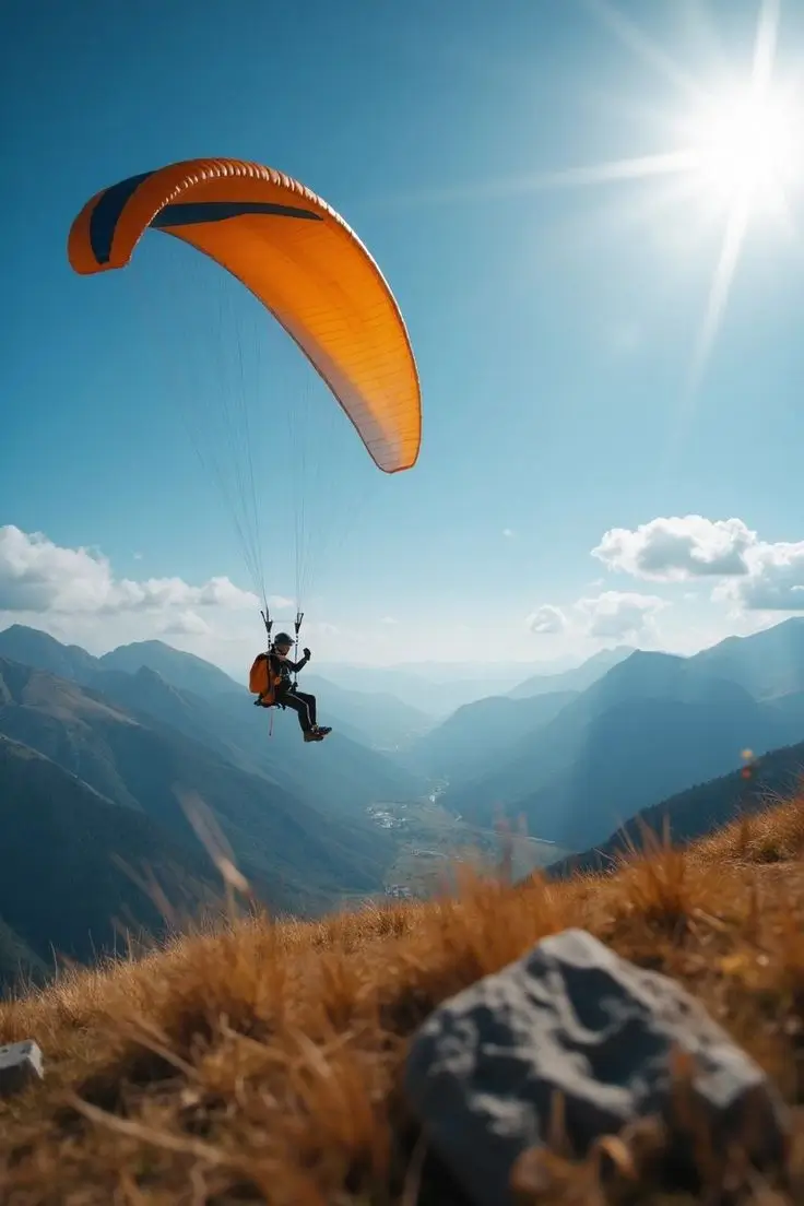 Paragliding in Rishikesh