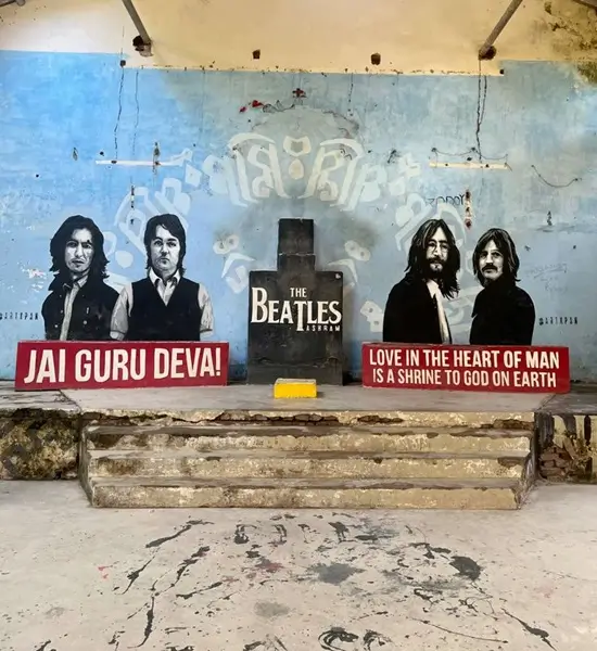 The Beatles Ashram near Rishikesh