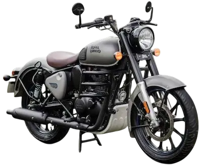 Royal Enfield Classic Reborn 350cc available on rent in Rishikesh