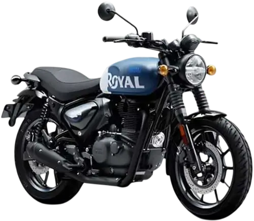 Royal Enfield Hunter 350cc available on rent in Rishikesh